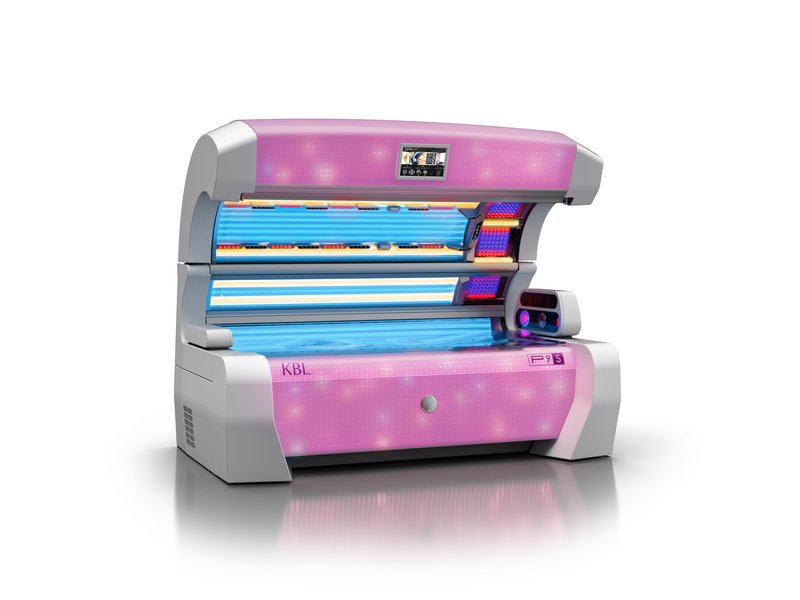 KBL P9S hybridSun Level 5 Platinum laydown tanning bed